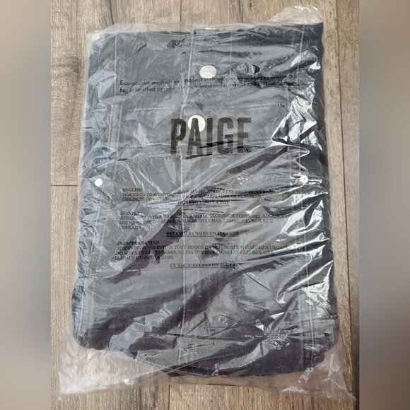 Paige Alexis Short Sleeve Jumpsuit in Dark Asphalt - NWT - Picture 11 of 12